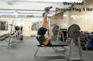 龙旗腹肌,老外练腹肌8分钟视频