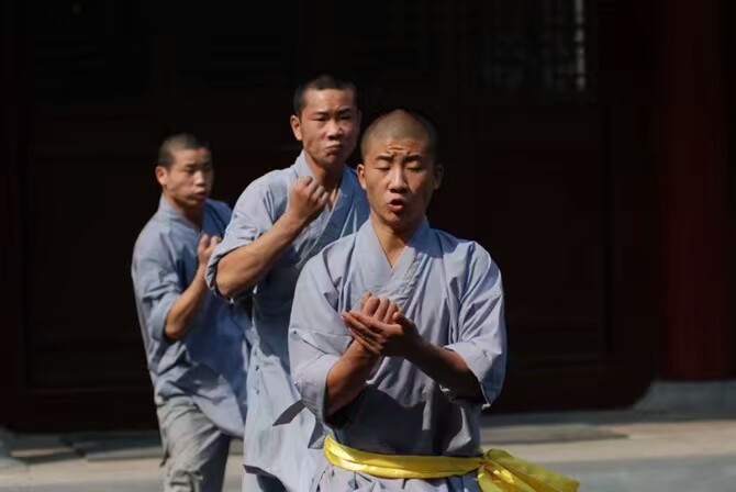 新少林五祖拍摄花絮,少林七小侠功夫学院花絮