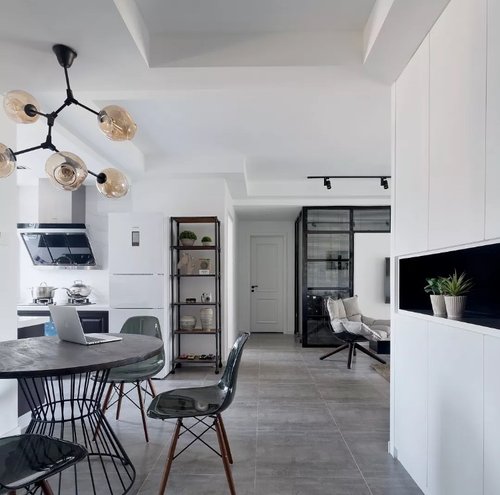 玻璃墙卧室,透光隔音的玻璃墙卧室