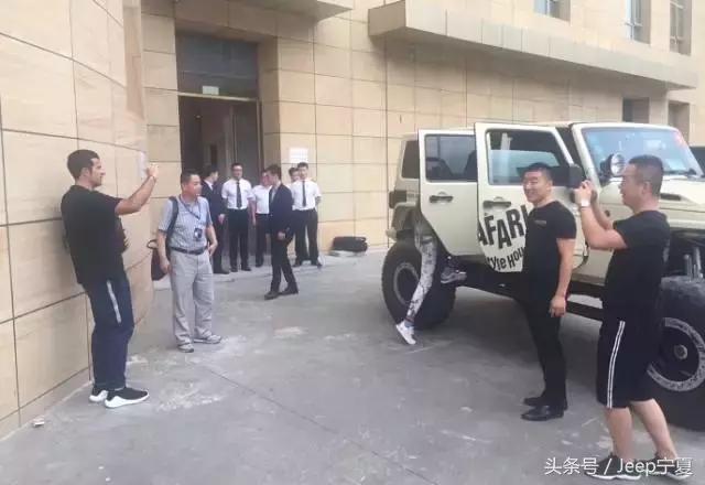 jeep牧马人试驾80周年,小罗菲戈银川比赛