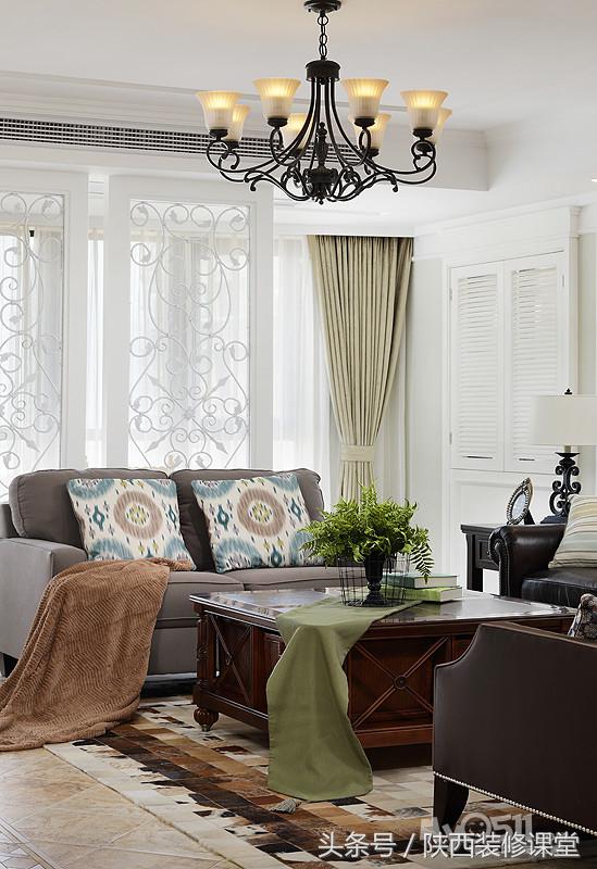 古典美式风格200平,美式轻奢风格装修200平