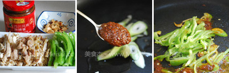 想吃的麻辣干煸鸡丝,饭店干煸香辣鸡丝的做法