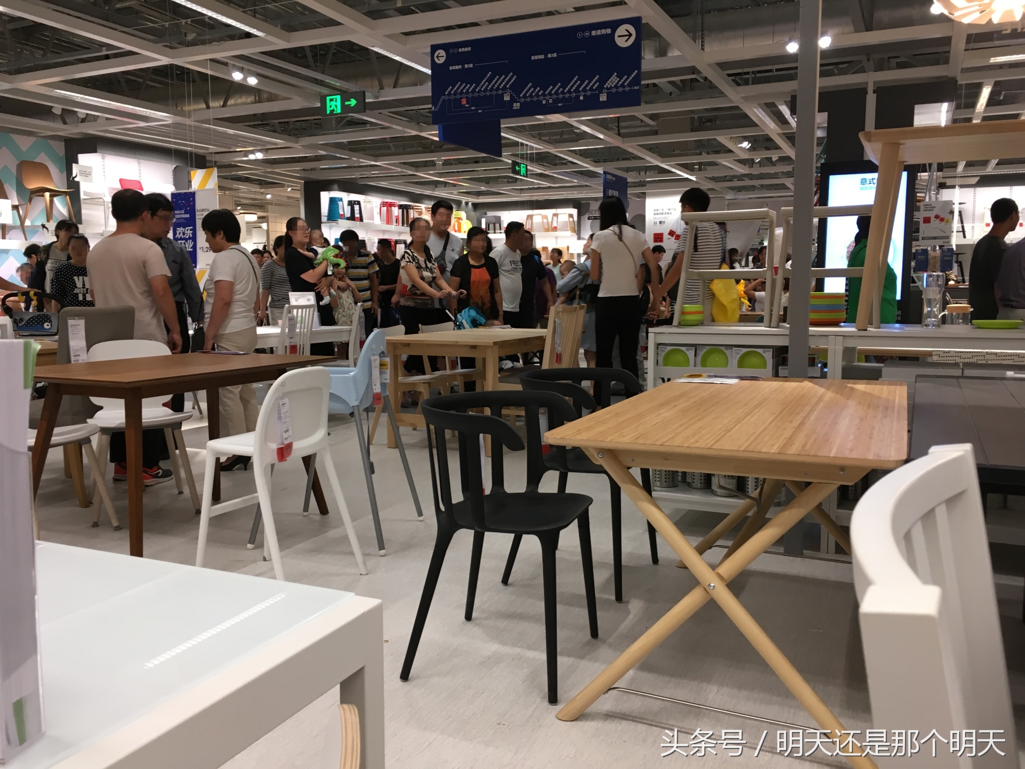 再探济南宜家！网友：人不算多