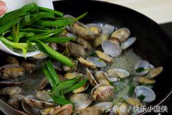 花蛤的做法爆炒葱油花蛤,花蛤吃法大全