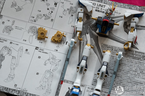 如果你闲的dan疼就来玩模型吧：BANDAI万代—强袭自由MG【素组】