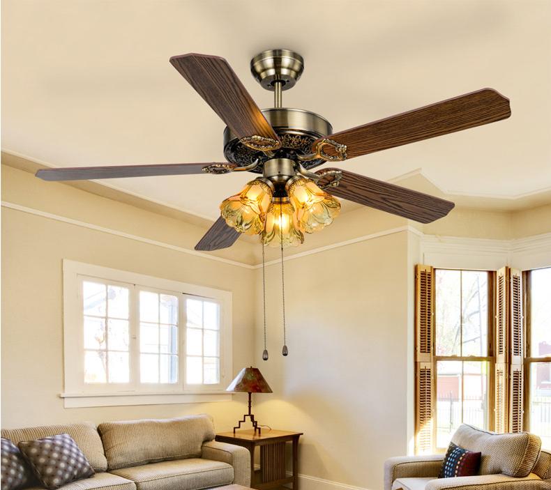 客厅最好看的吊扇灯,极简侘寂风吊扇灯