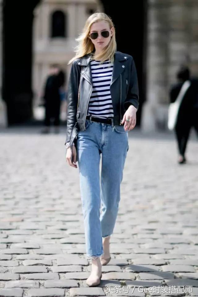 牛仔裤的搭配技巧让你穿出青春感,牛仔裤怎么搭配显得又高又好看