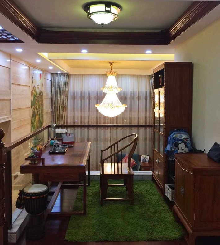 轻奢与古典红木混搭,红木中式轻奢风格全屋搭配