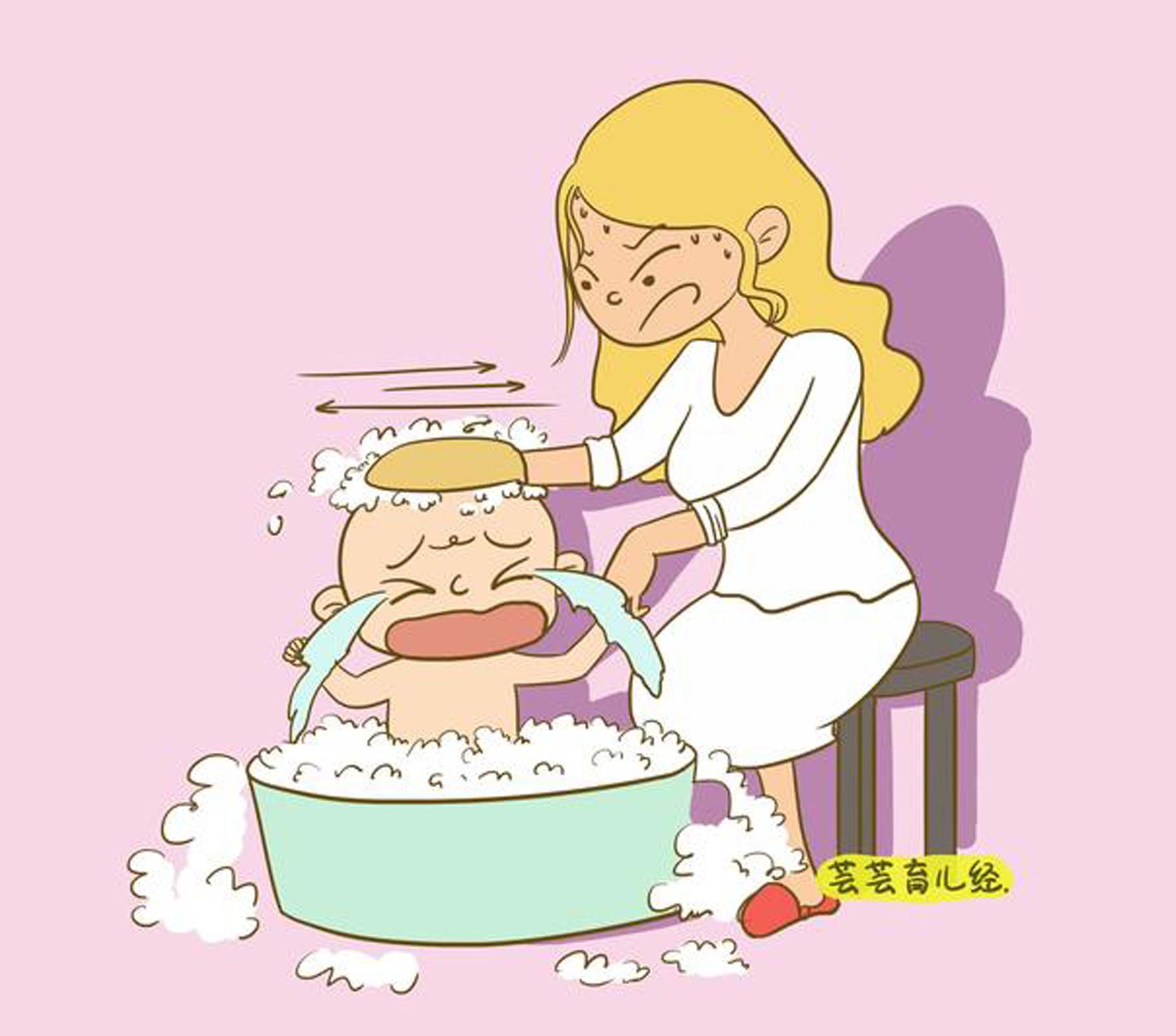 宝宝乳痂很顽固该如何科学清洗,新生儿乳痂怎么清洗