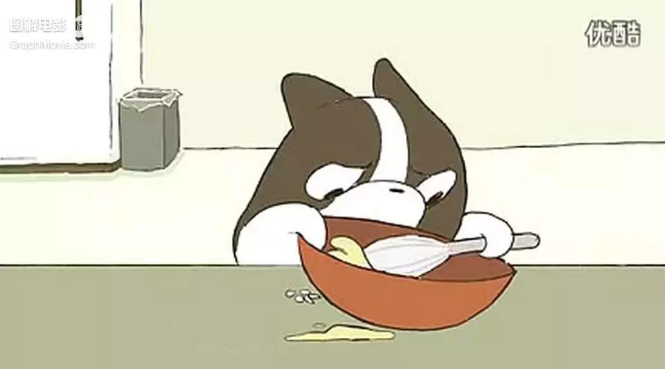 1分钟看完煎蛋饼养只狗狗来做饭狗版の田螺姑娘