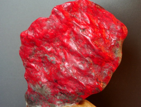 鸡血石真假的快速鉴别方法,鸡血石造假视频教程