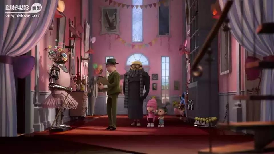 1分钟看完家庭大改造《卑鄙的我》小黄人番外短片