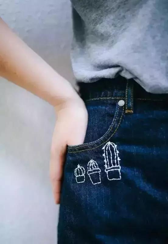 破洞牛仔裤越来越大,牛仔裤破洞拉丝断了怎么补