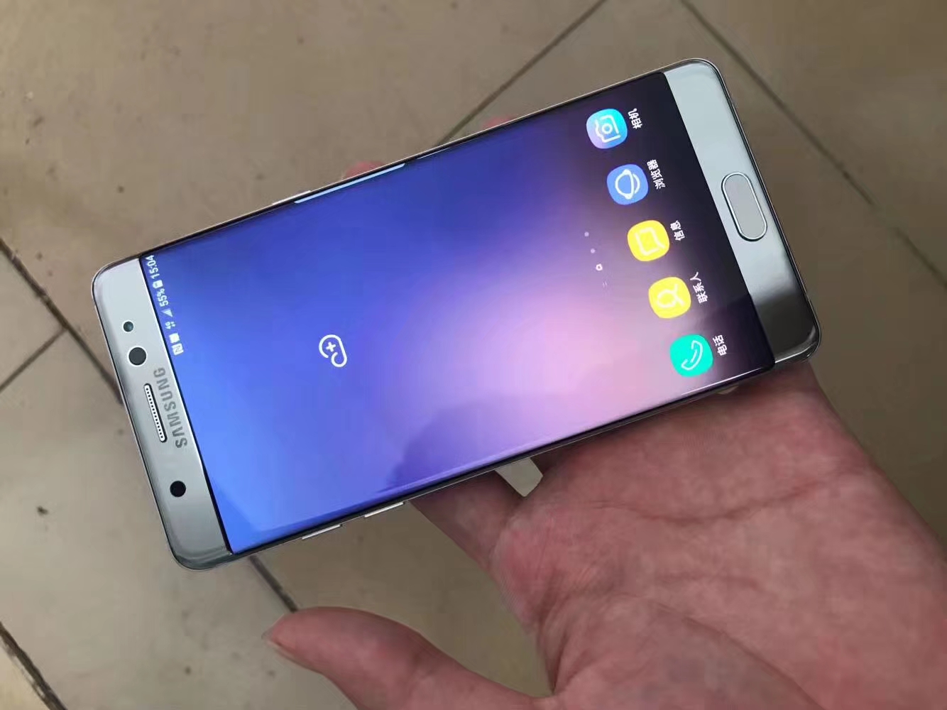 二手安卓之原版Note7，银色，靓机，2299入手开箱