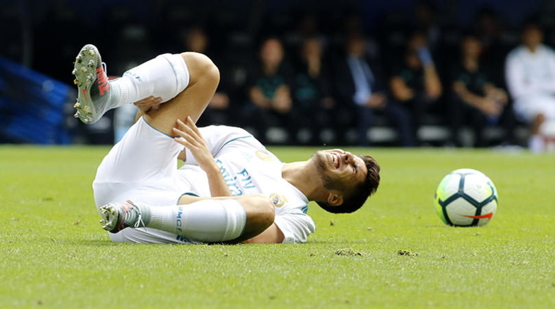 国际冠军杯阿森西奥受伤视频,阿森西奥皇马受伤