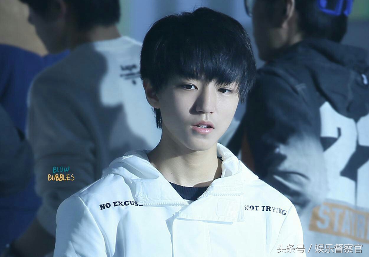 王俊凯军训照片曝光,王俊凯军训前的照片