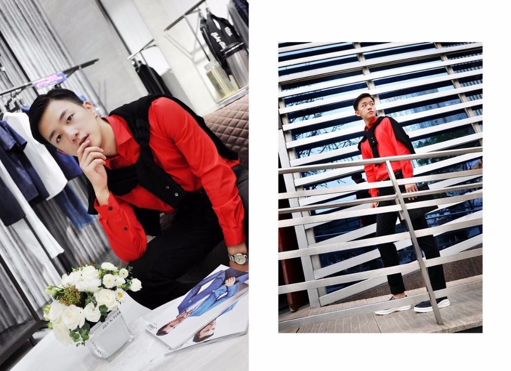 重庆潮流穿搭街拍男生,重庆时尚街拍冬季