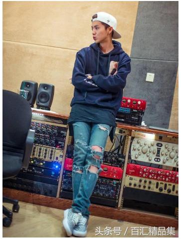 鹿晗同款vans卡其色拼接,鹿晗vans棋盘格