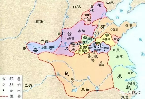 哪个国家在春秋战国都存在的,春秋时期的一个神秘古国