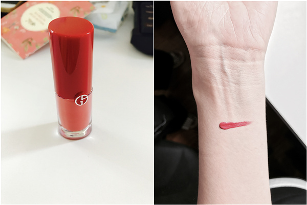 阿玛尼402哑光小胖丁试色,阿玛尼口红503小胖丁