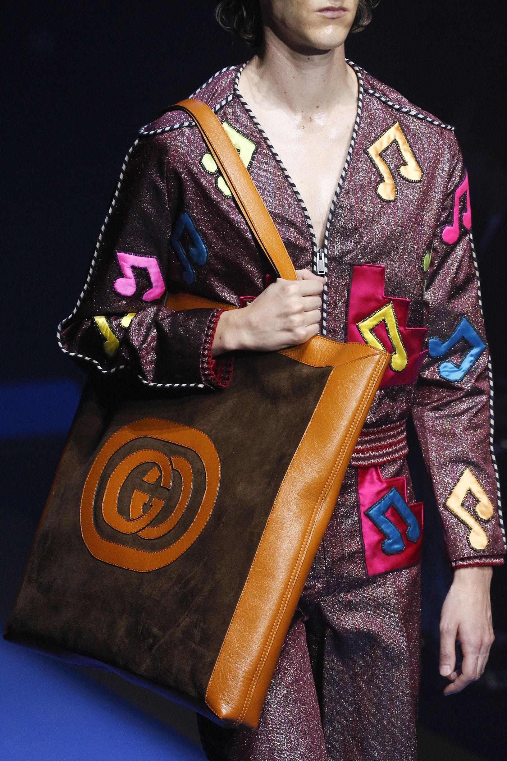 gucci2018春夏米兰时装周,米兰时装周gucci肖战