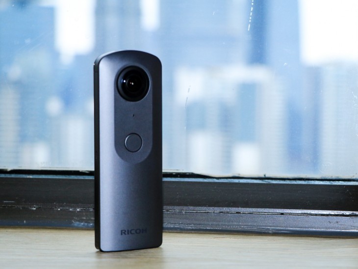 理光360度全景相机评测,升级版4k相机