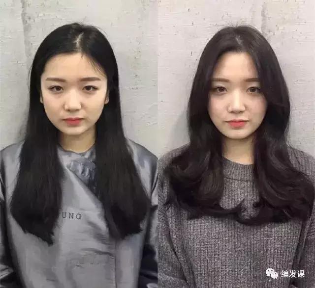 最流行中长发发型图片大全,中长发烫发发型图大全