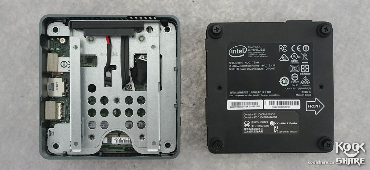英特尔nuc6i7拆解,英特尔nuc7i7