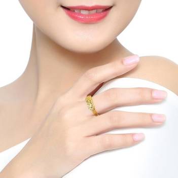 女士黄金戒指有什么讲究,珠宝戒指佩戴的讲究