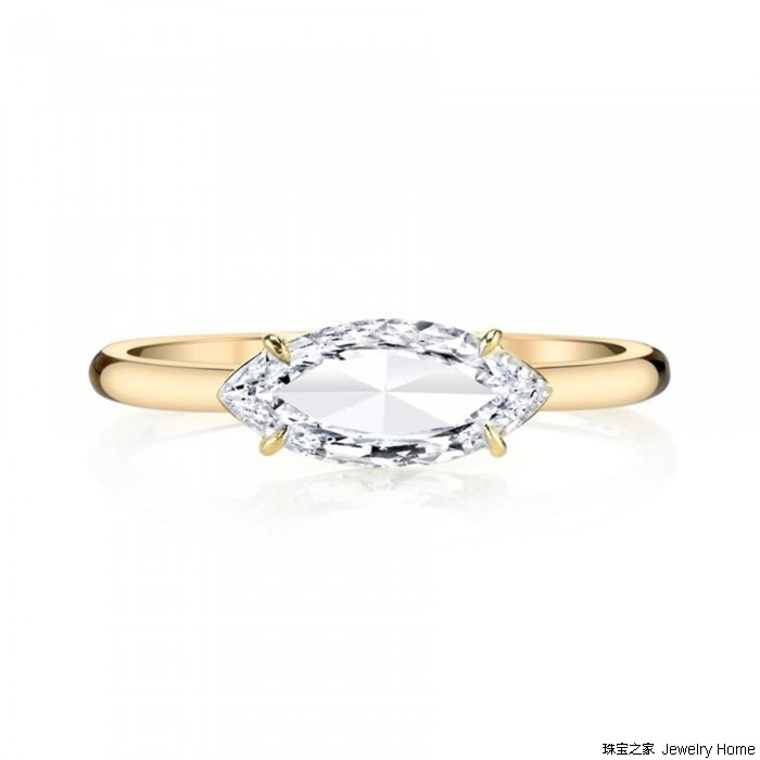 好看显大婚戒款式,结婚黄金时尚对戒推荐