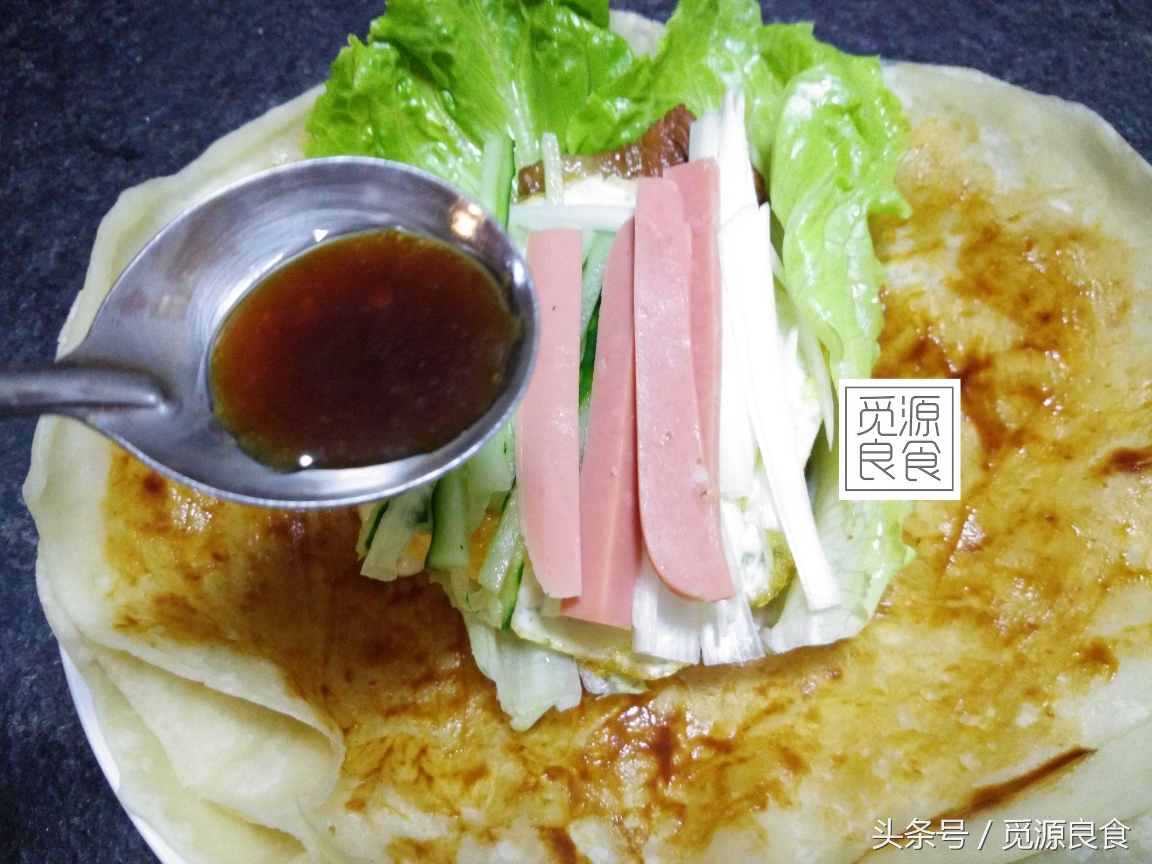 免费卤肉卷制作方法和配方,家庭自制卤肉卷