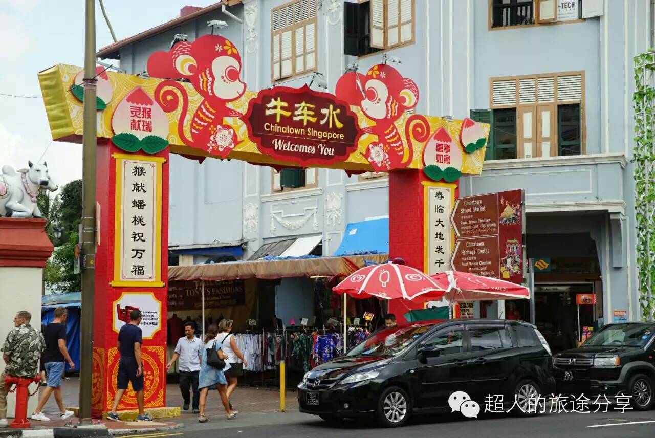 新加坡的中国店,新加坡中国城全景视频