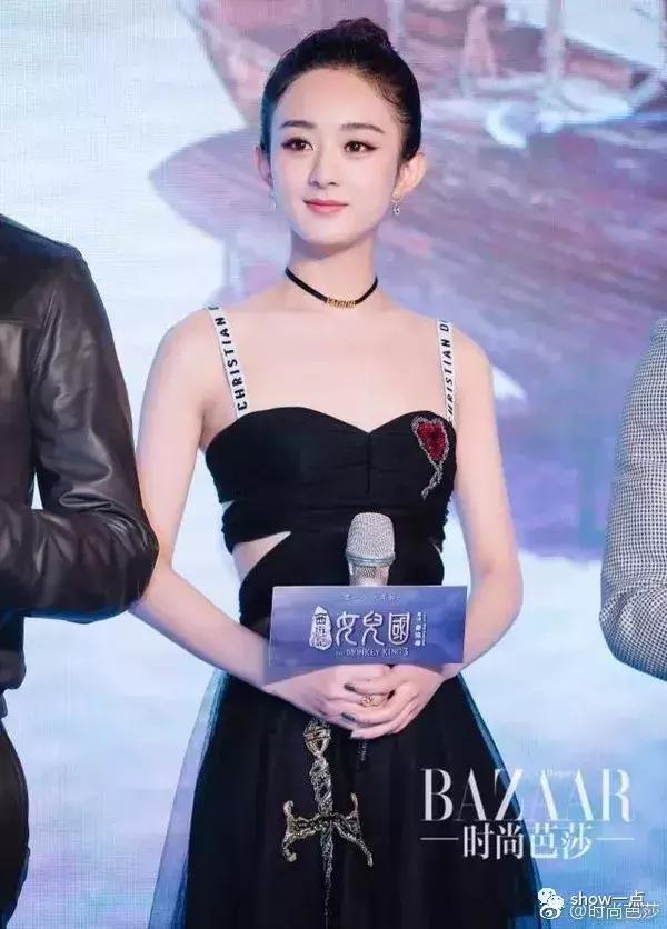 赵丽颖dior现状,为什么赵丽颖不适合浓妆