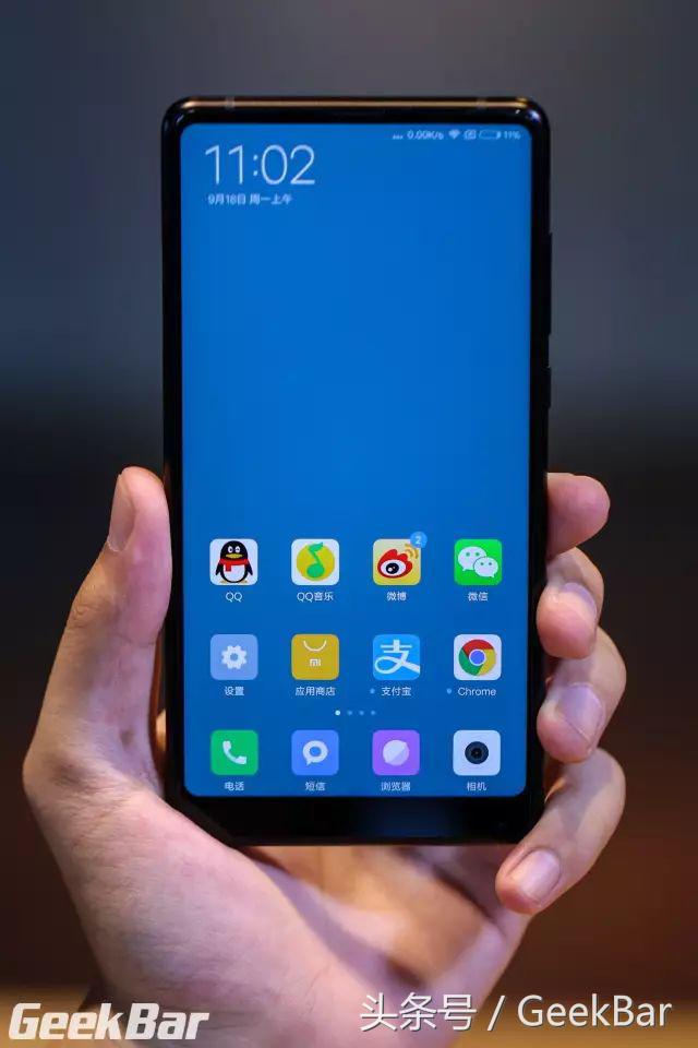 全面屏mix2全陶瓷版,小米mix2黑科技曝光