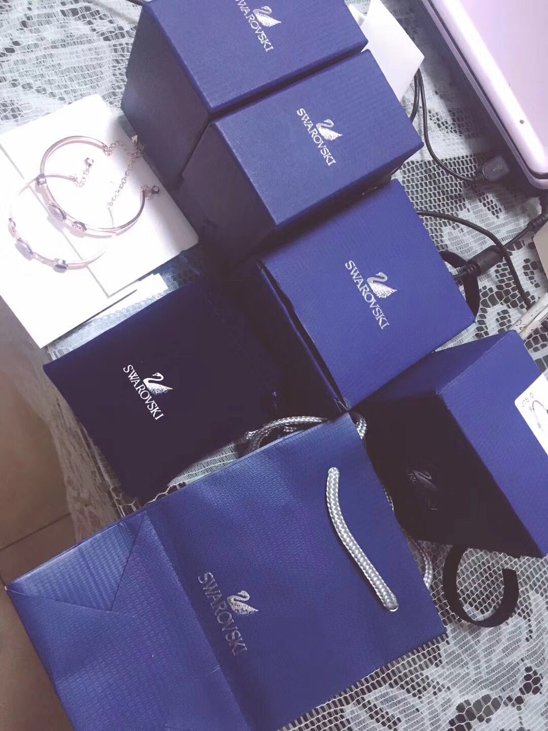 施华洛世奇swarovski恶魔之眼项链,swarovski施华洛世奇手镯