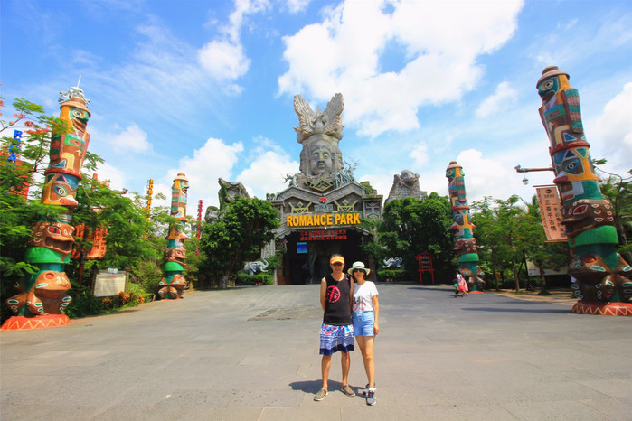 带着寻宝记游遍祖国大好河山,带着挖机去海边度假