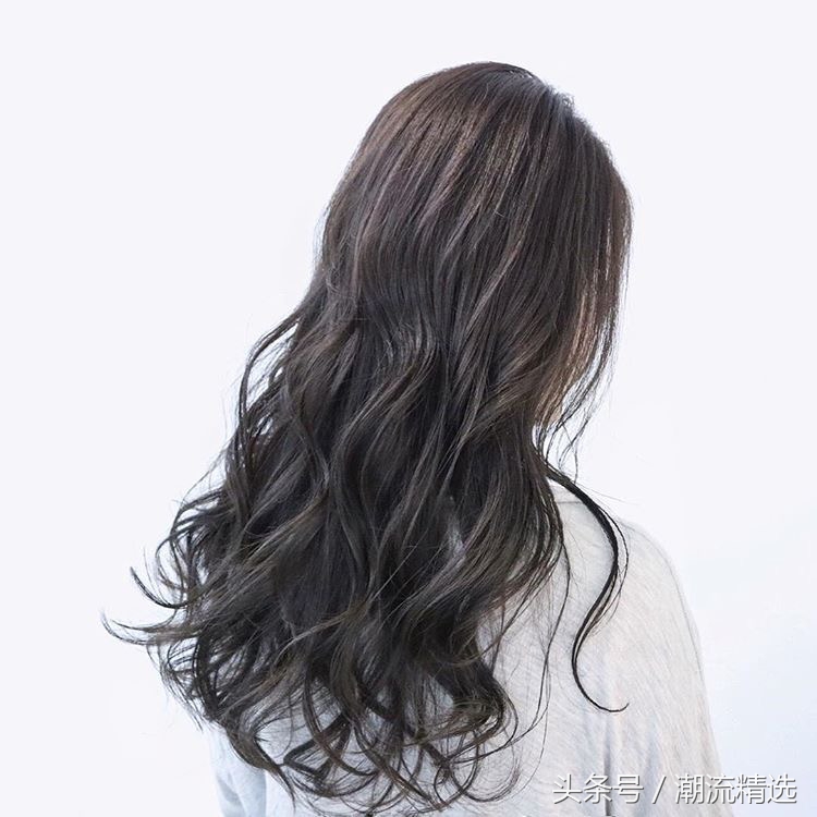 灰色调色教程美发,深铅笔灰色头发配方