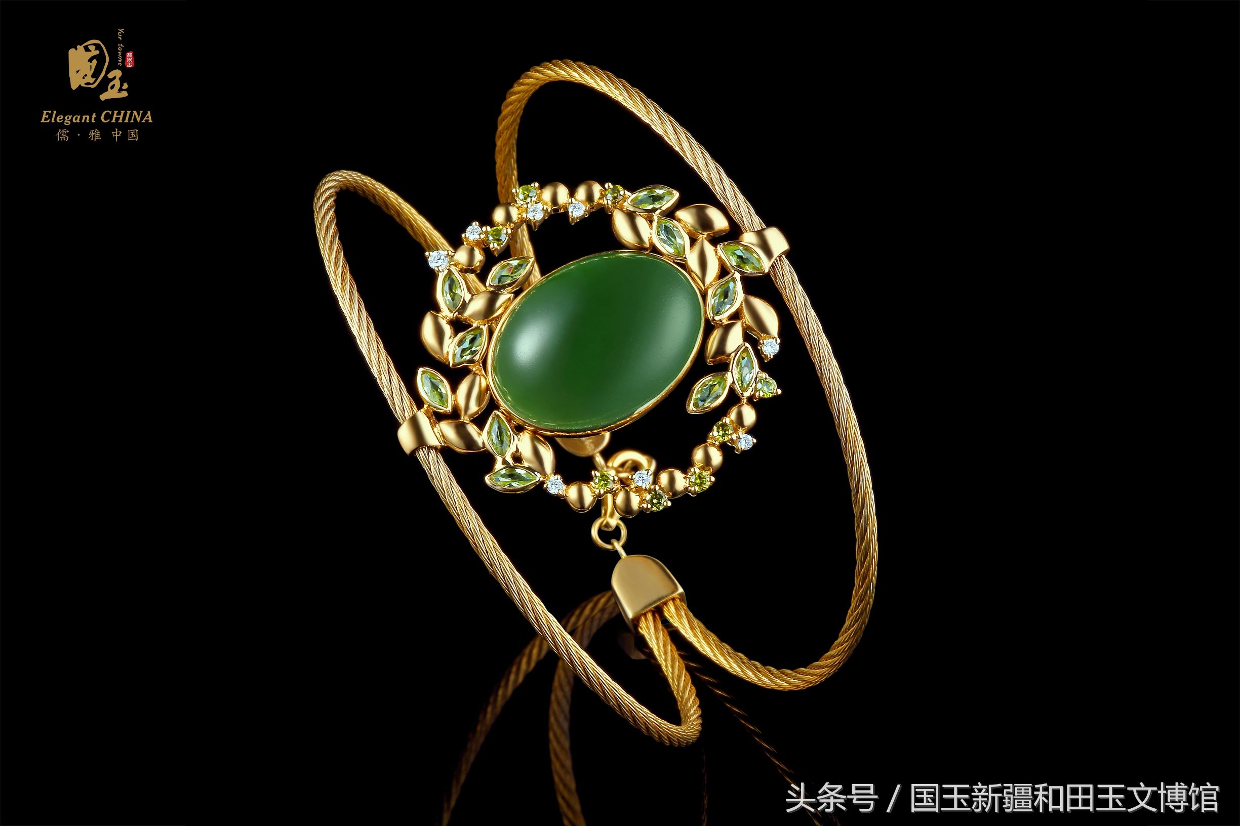 玉意美好,瑕疵玉戒