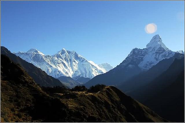 珠穆朗玛峰海拔相当于多少层楼,珠穆朗玛峰看日照金山海拔多少