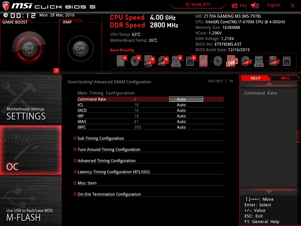 只调频率即可，玩一下Z170A主板的内存自动超频