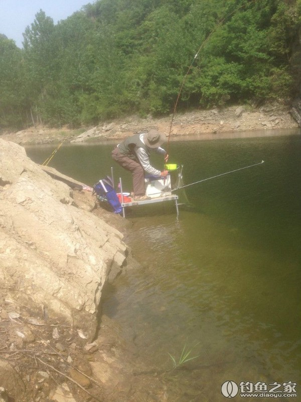 探钓野生鱼视频,探钓野生水库