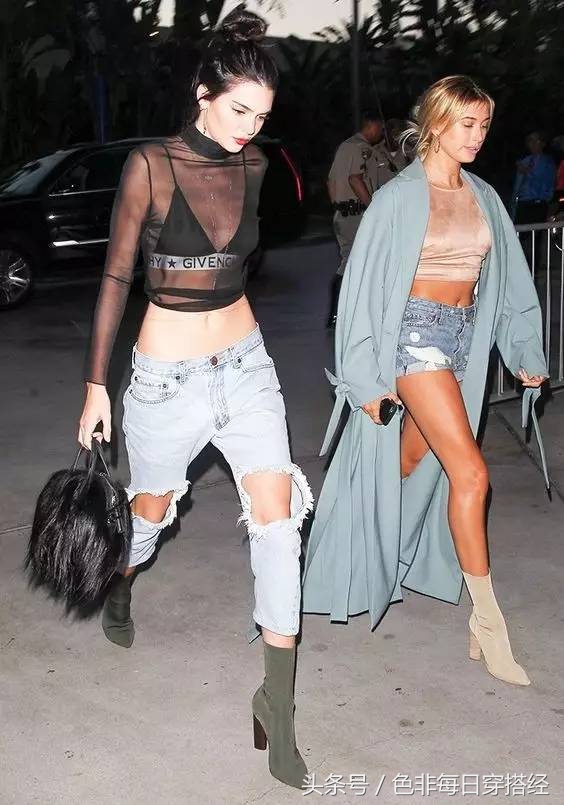 秋冬必备引领时尚袜子靴,袜子靴新款百搭