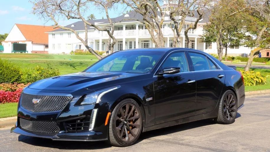 海外凯迪拉克xts-v,凯迪拉克cts-vcoupe6.2试驾