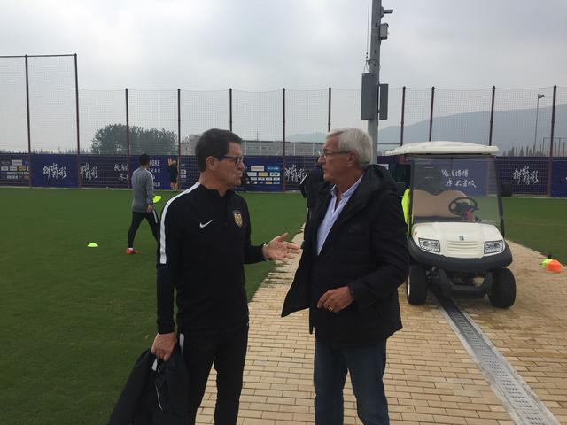 里皮访问马德兴,里皮会见卡纳瓦罗