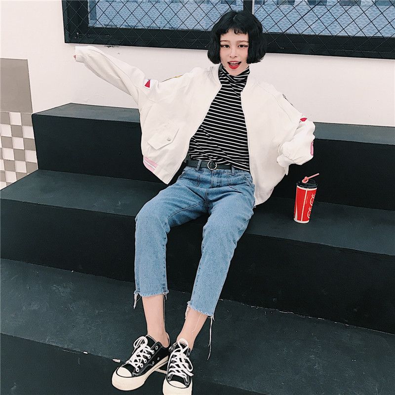 这3款2017秋季新款棒球服，韩版宽松学生装值得拥有