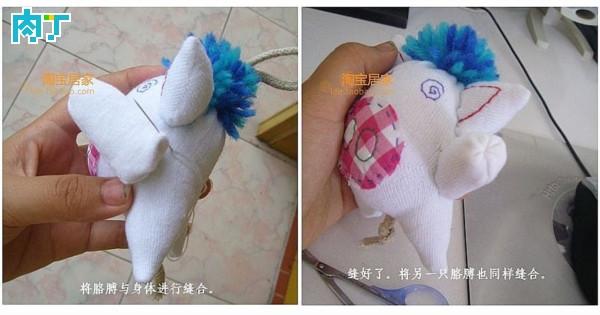 用袜子自制娃娃diy,袜子娃娃手工制作简单