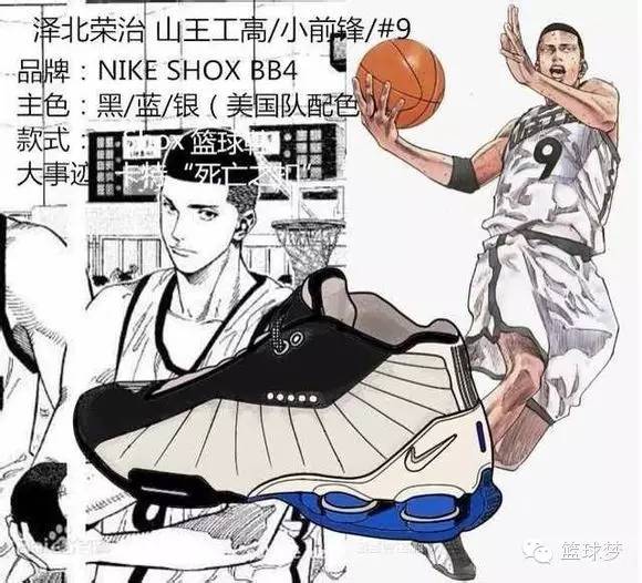 《灌篮高手》各大球鞋大集合