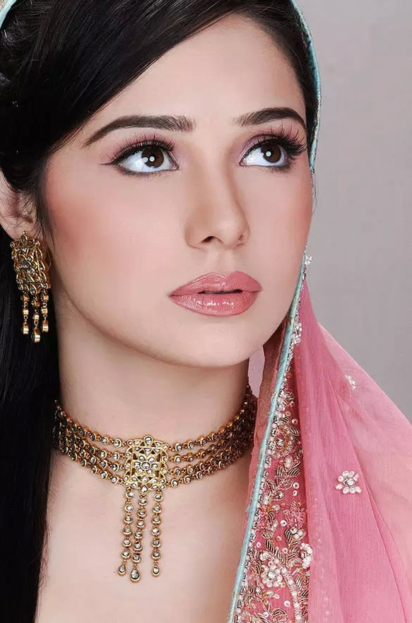 印度新娘妆摄影,印度的新娘妆异域风情简直美爆了