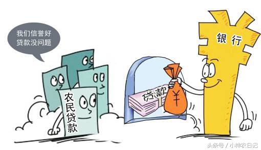 看了这些！从事农业的小叔收获了第一笔*款贷**