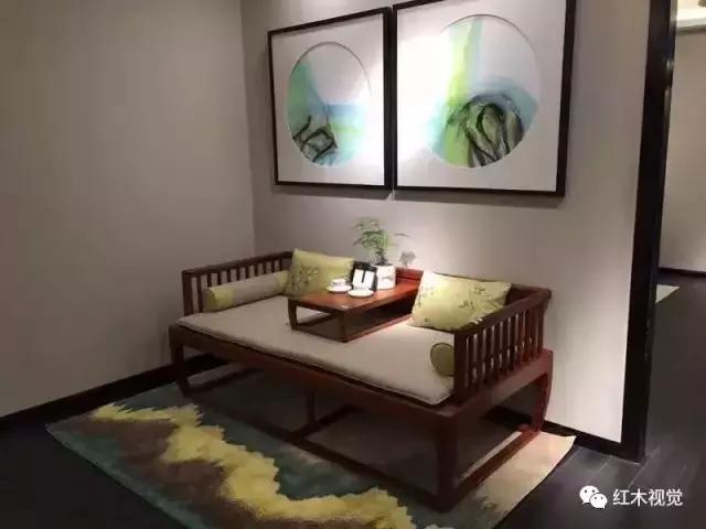 罗汉床招待贵宾,有钱人都在用罗汉床招待贵宾